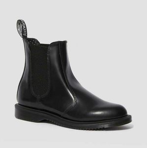 Black Dr Martens Flora Waterproof Chelsea Boot